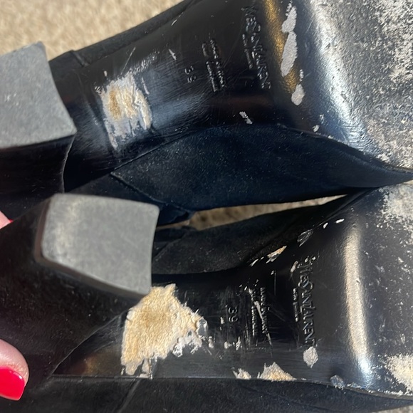 YSL black suede bootie size 39 - Picture 5 of 7